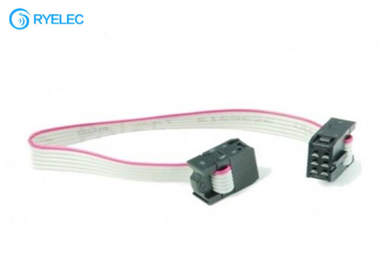 2x3p 6 - conjunto de cabo liso da fita do condutor com o conector fêmea de Idc do protetor da fiação fornecedor