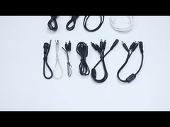 2178712-8 Micro Match 8 Pin Cable Red IDC Assemblagem, 2464 28AWG Assemblagem de Cabos Elétricos