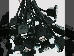 Ul1571 32 Awg Custom Harness 0.8mm Pitch 10 Pin DF52-10P-0.8C Cabo de PVC