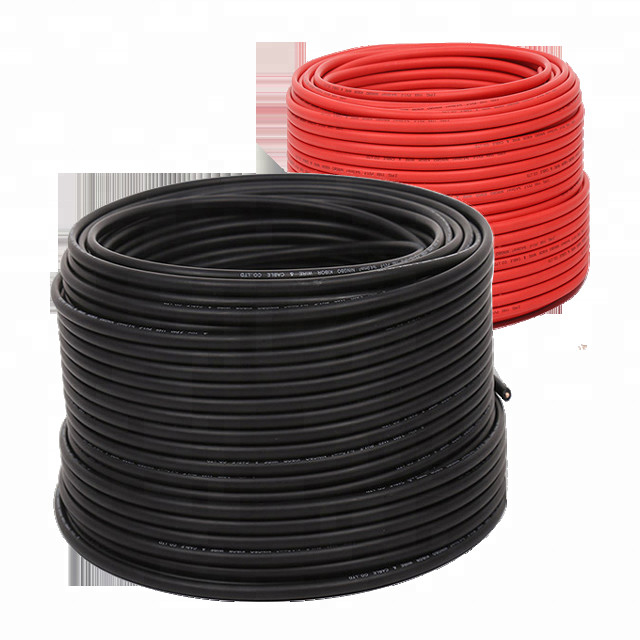 0,6 quilovolts de poder solar do LV da isolação do condutor 4x4 Mm2 XLPE do cobre do cabo do PVC picovolt