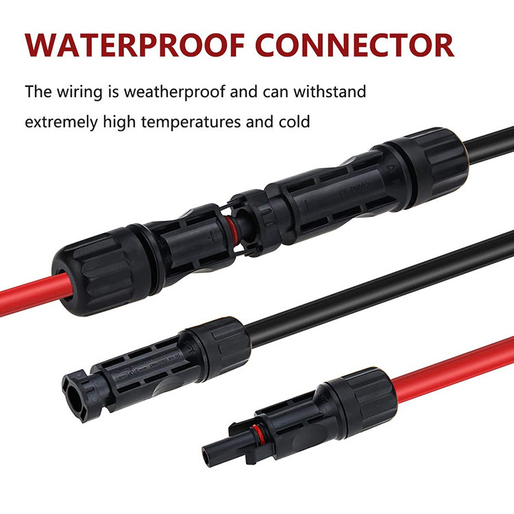 Cabo Solar Pv de Baixa Tensão 16MM Conector Especial 1500V DC