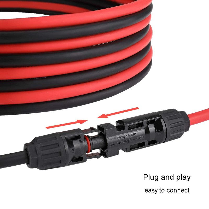 Cabo Solar Pv de Baixa Tensão 16MM Conector Especial 1500V DC