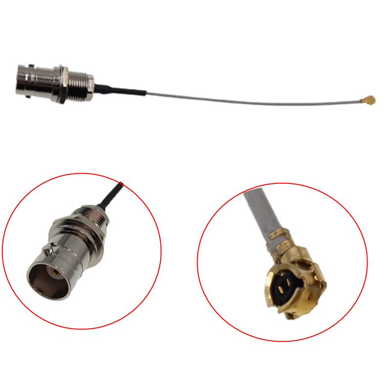 conjuntos de cabo de 50ohm RF com conectores de BNC/SMB/FME/MCX/MMCX/CRC9/TS9/TNC