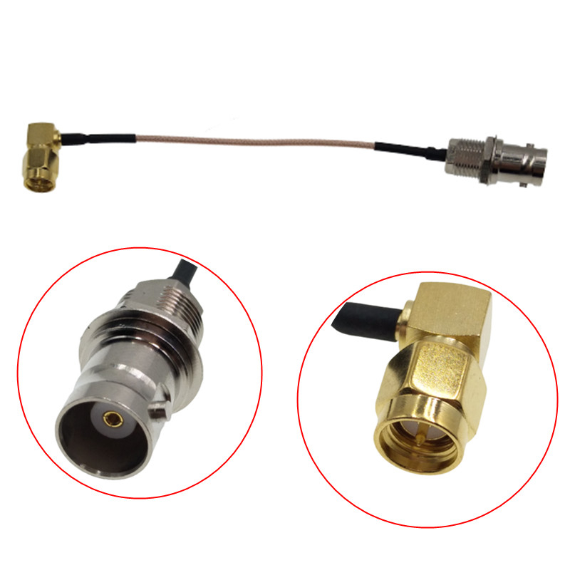 conjuntos de cabo de 50ohm RF com conectores de BNC/SMB/FME/MCX/MMCX/CRC9/TS9/TNC