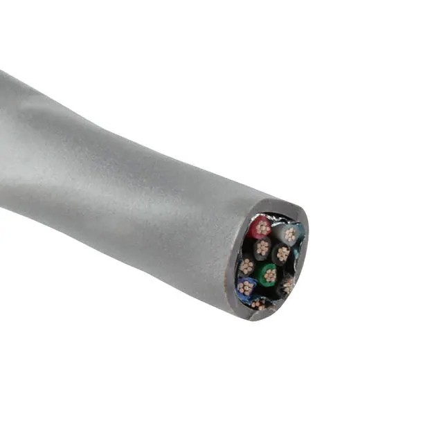 Alfa Wire 2214C SL005 Multi-Pair 8Con 22AWG Slate 100' de comprimento para industrial