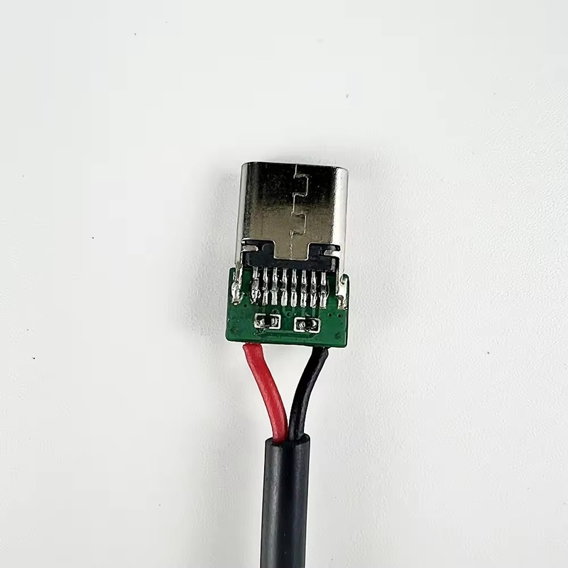 Alta Qualidade de Desempenho por Venda Pública de Níquel Revestido Tipo C USB Conector de solda masculino USB Tipo C Plug Extensão