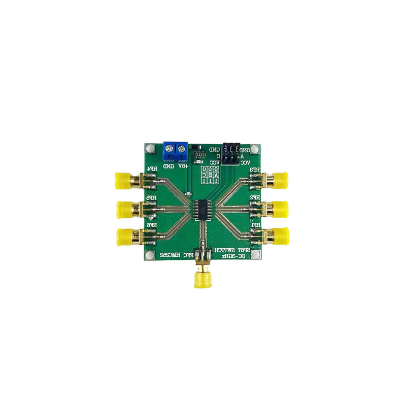 Associação de placas de circuito de PCB para controlador de motor HMC252 DC-3GHz RF não competitivo chave SP6T chave RF CATV/DBS MMDS para 3V-5