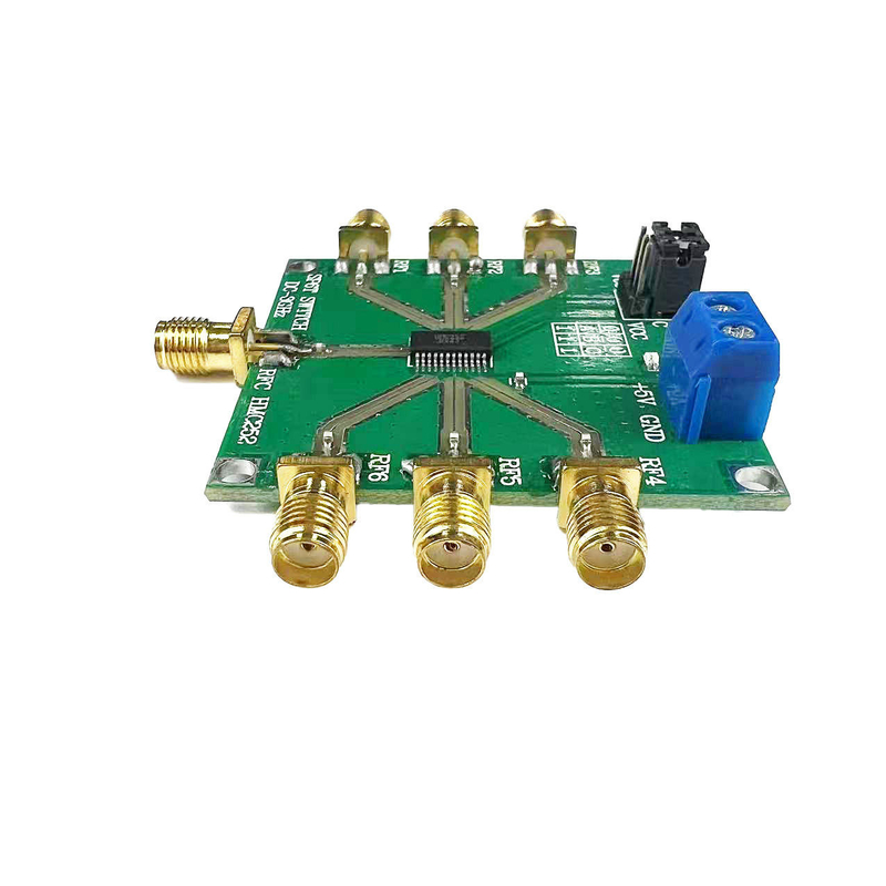 Associação de placas de circuito de PCB para controlador de motor HMC252 DC-3GHz RF não competitivo chave SP6T chave RF CATV/DBS MMDS para 3V-5