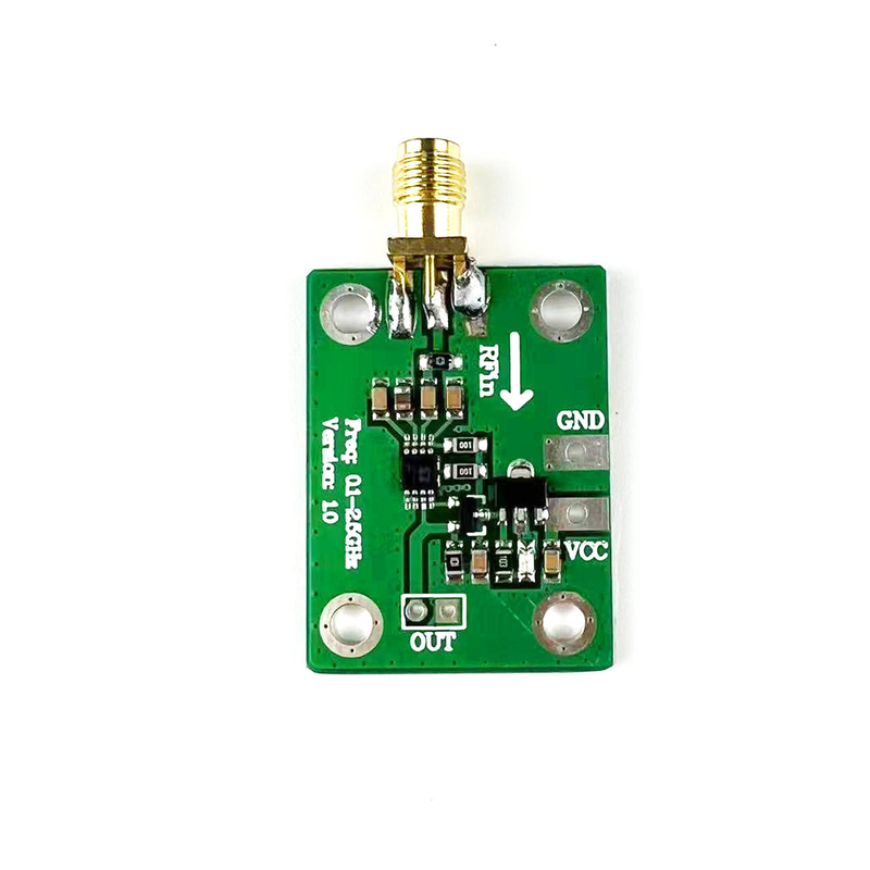 AD8313 Detector Logarítmico -72dBm -2dBm 0,1-2,5GHz RF Power Analyzer Board 7-15V Power Microwave Radio Detection Module
