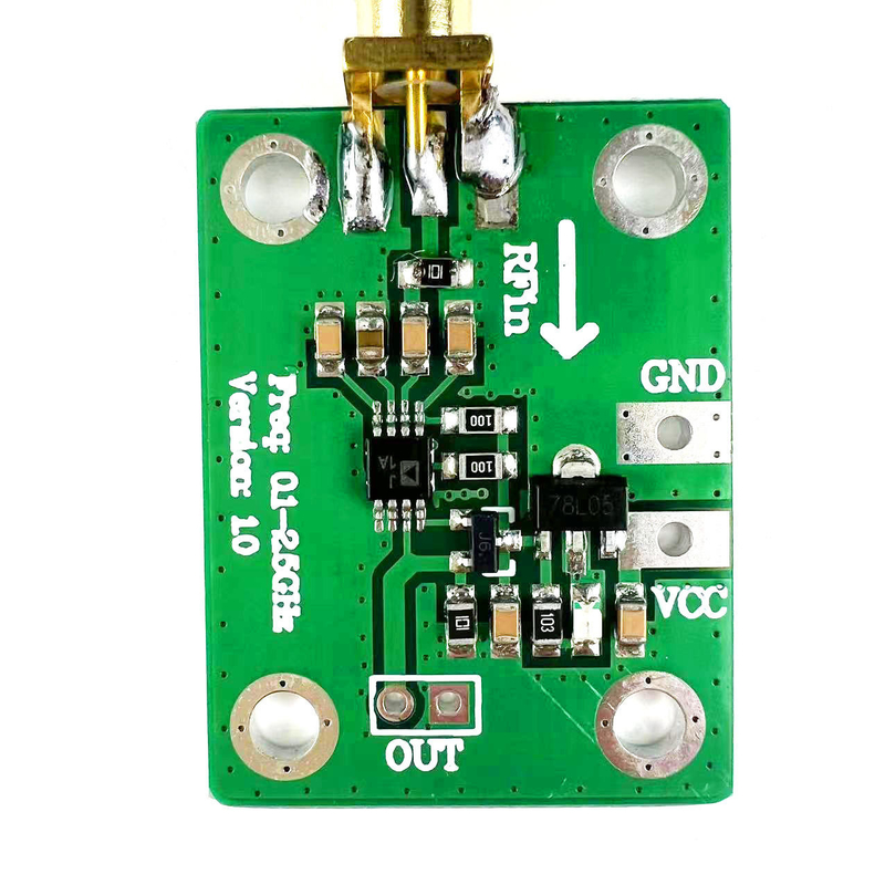 AD8313 Detector Logarítmico -72dBm -2dBm 0,1-2,5GHz RF Power Analyzer Board 7-15V Power Microwave Radio Detection Module