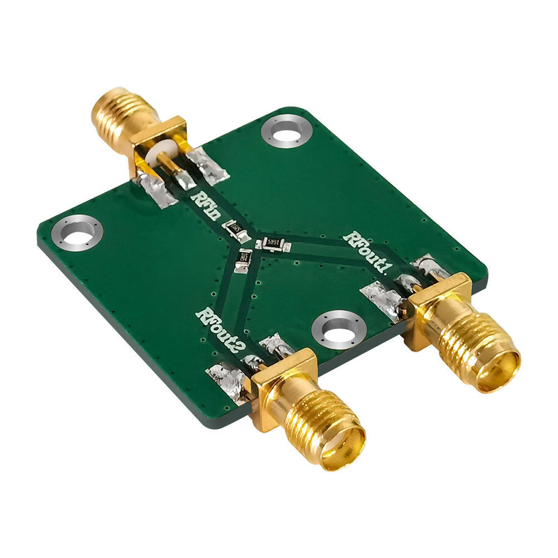 DC-5G RF Resistor de Microondas Splitter Medidores de Potência Distribuidor Dividor de Frequência de Rádio 1 a 2 Modulo de Via para Arduino