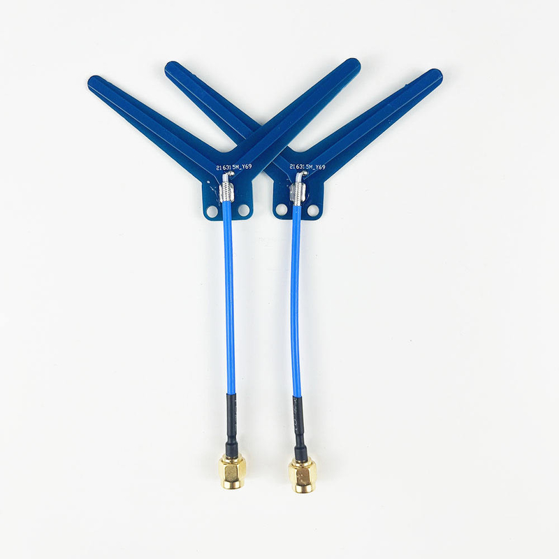 Matek Systems ANT-Y1240 1.2Ghz 1.3Ghz 3dBi DIPOLE FPV Antenna para RC Drone Avião Óculos Monitor Transmissor Receptor