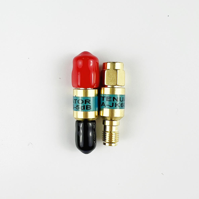 2W DC-6GHz SMA Homem para SMA Mulher Attenuador RF coaxial 1/2/3/5/6/10/15/30db Attenuador SMA Conectores fixos Placa de ouro