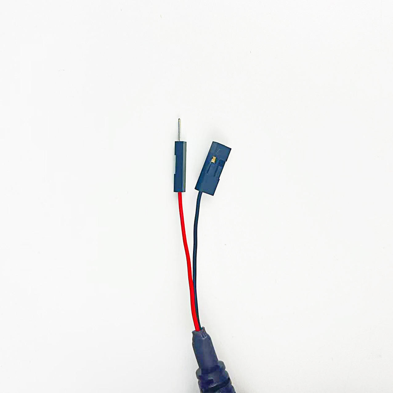Mini personalizado de 5 pines painel feminino conector de fio vermelho e preto cabo de extensão para carro caminhão barco painel de comando de motocicleta