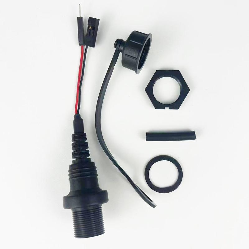 Mini personalizado de 5 pines painel feminino conector de fio vermelho e preto cabo de extensão para carro caminhão barco painel de comando de motocicleta