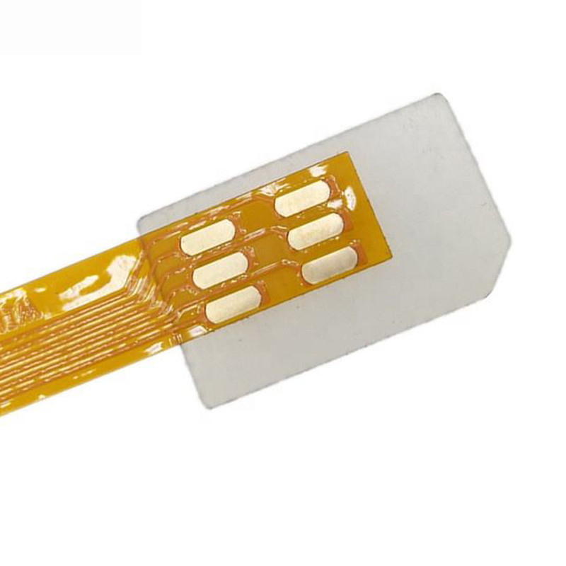 Kit de cartão SIM GSM CDMA padrão UIM Mulher para Mulher Extensão Soft Flat FPC Cable