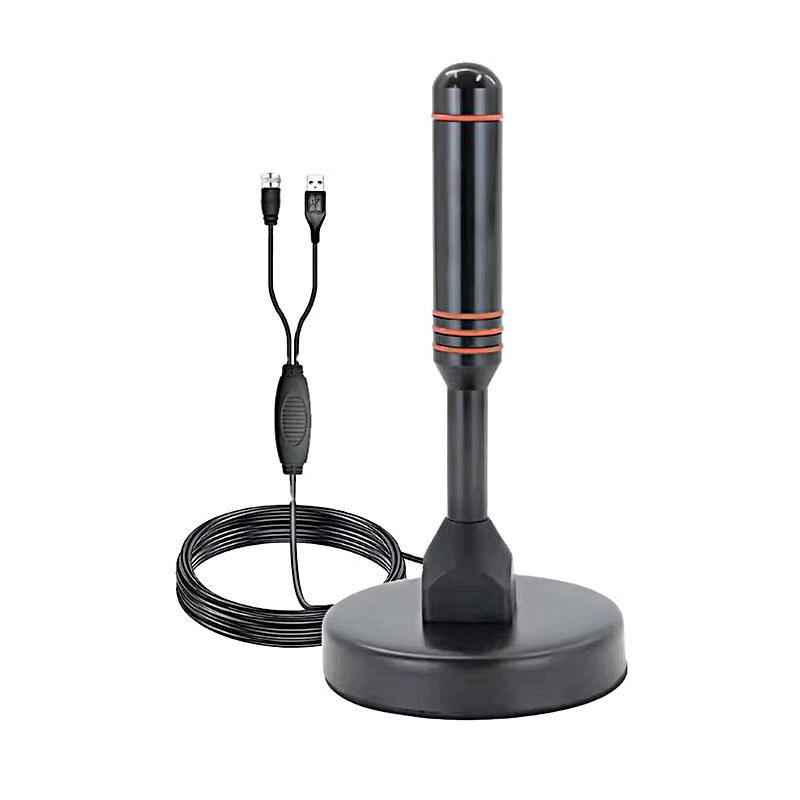 Melhor Preço Venda Quente HDTV exterior TV Stick Canal Grátis Uhf Vhf TV Aerial Digital interior DVB-T2 antena de televisão com ímã