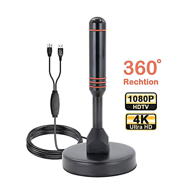 Melhor Preço Venda Quente HDTV exterior TV Stick Canal Grátis Uhf Vhf TV Aerial Digital interior DVB-T2 antena de televisão com ímã