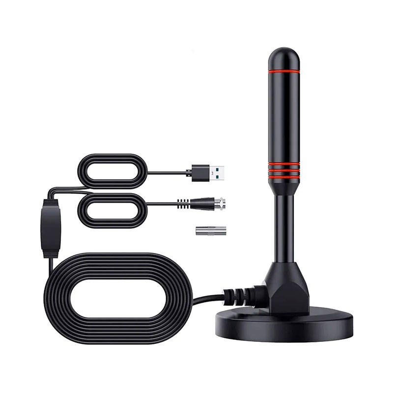 Melhor Preço Venda Quente HDTV exterior TV Stick Canal Grátis Uhf Vhf TV Aerial Digital interior DVB-T2 antena de televisão com ímã