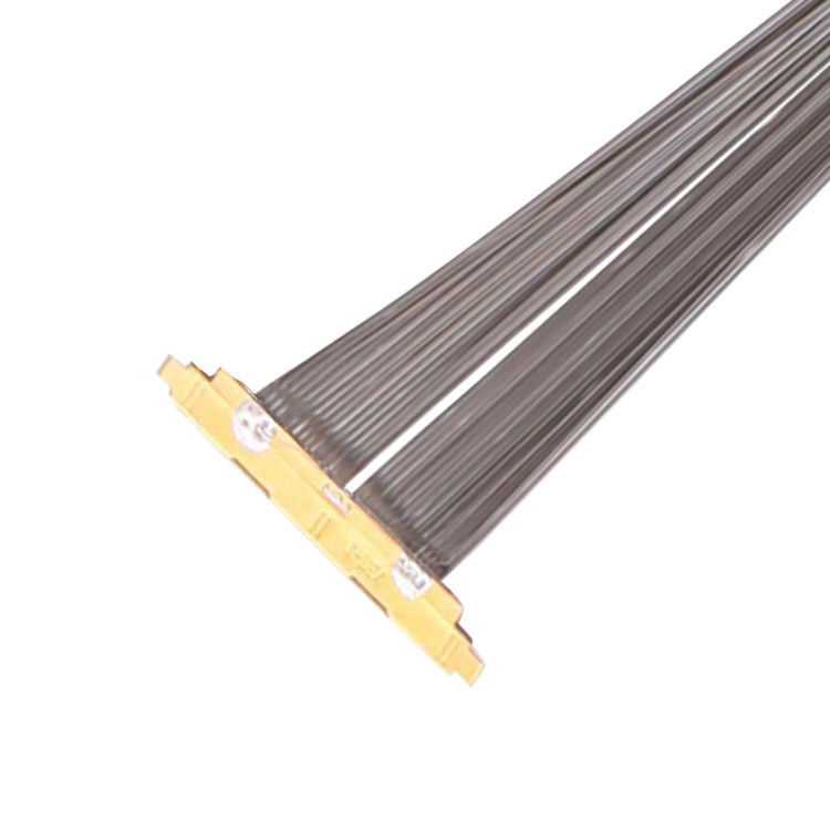 20531 50P Cabos Micro Coaxial de correspondência vertical mm Conector de ângulo reto Cableline-Ux Ii 20531-050t-02 0.25