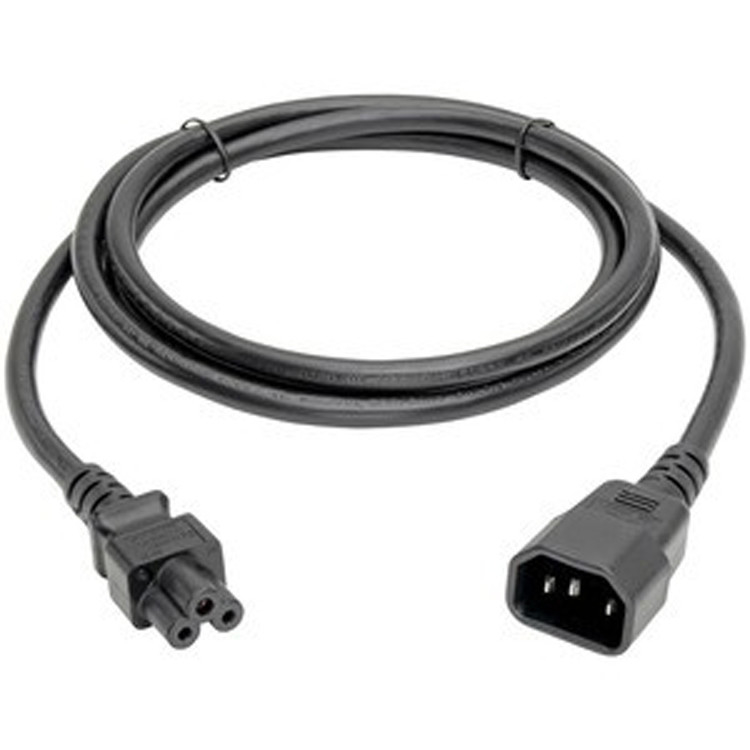 Adaptadores de conector RY C14 a C5 Cordão de adaptador de alimentação 7a 250v 18 Awg