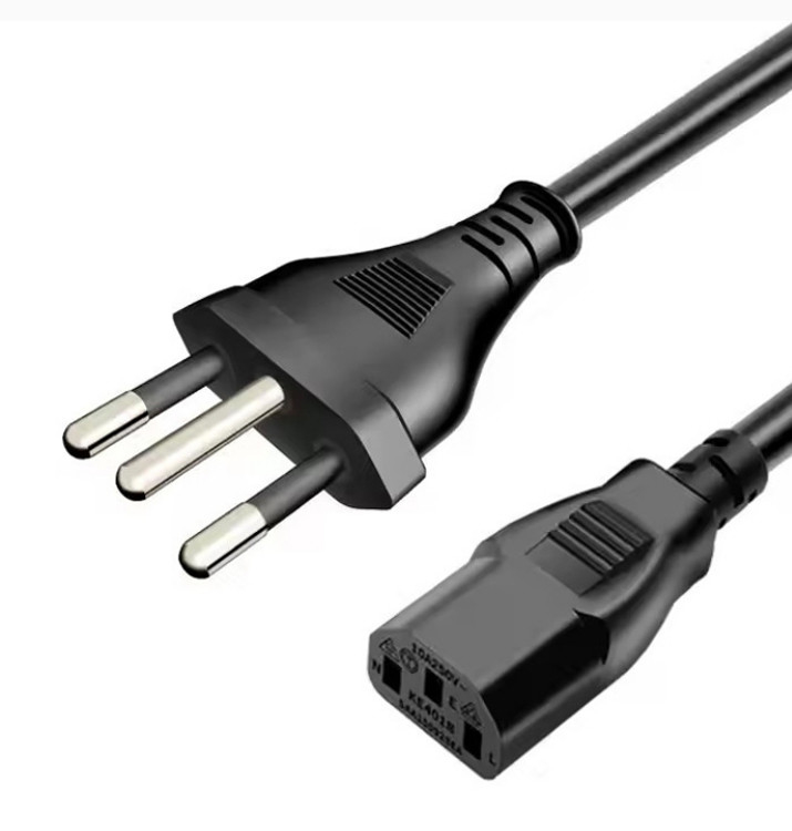 Boa Qualidade de cobre puro 120V 18 Awg 2pin C7 extensão linha Spt-2 Branco AC cabo de alimentação 5FT 2 Prong para eletrodoméstico Lap