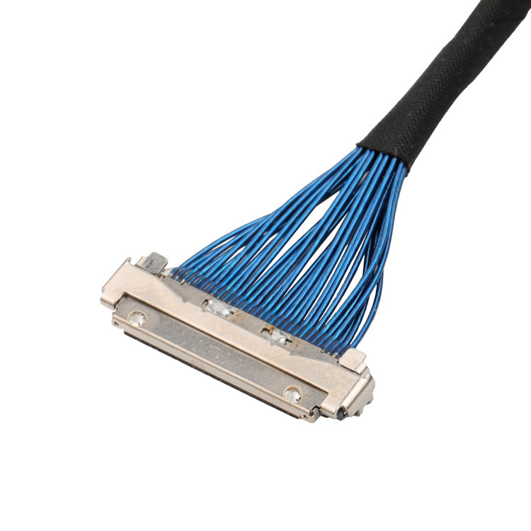 Cable Edp de 30 pines 20877 de aterragem multiponto personalizável, cabo micro-coaxial I Pex 20345 20346 2047 20347