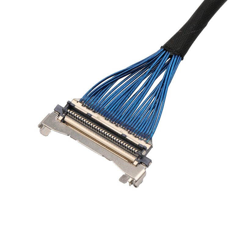 Cable Edp de 30 pines 20877 de aterragem multiponto personalizável, cabo micro-coaxial I Pex 20345 20346 2047 20347