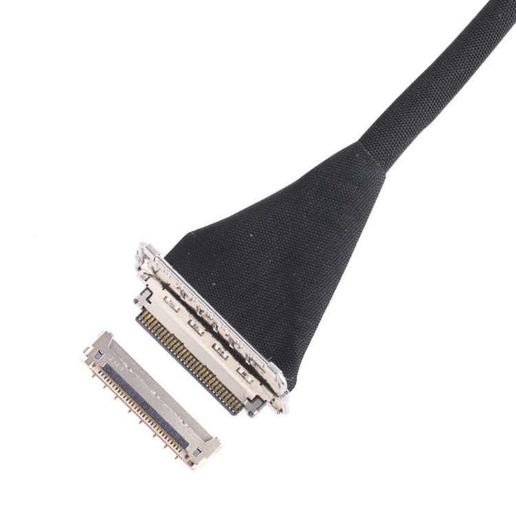 Fábrica personalizada IPEX 20679 0,4 MM Pitch 20pin 30pin 40pin 50pin Conector Micro Coaxial Direção horizontal