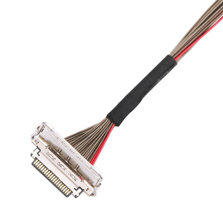 Fábrica SoundStation 290mm comprimento Micro cabo coaxial 20 pin I PEX 0.4mm Pitch 20679-020T-01