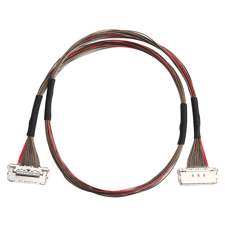 Fábrica SoundStation 290mm comprimento Micro cabo coaxial 20 pin I PEX 0.4mm Pitch 20679-020T-01