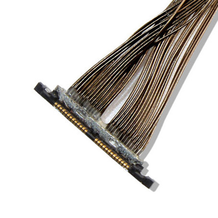 Para conector de câmera de drone e conexão mecânica 0.3mm Micro cabo coaxial DF56 26P 0.3SD