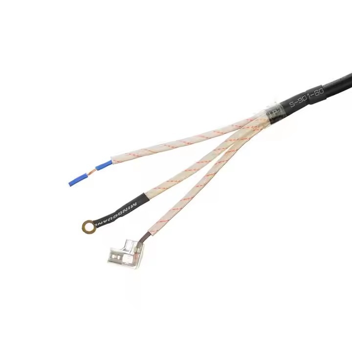 ETL Certified 3-Copper Core SJTW 10/12/14 Awg 3 Prongs PVC Wire Isolated Nema 5-15p para cabos de alimentação AC de extremidade nua