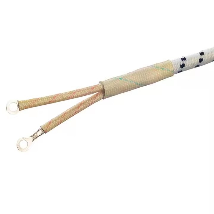 Venda Quente 2 Pin 220v 16a fio trançado cabo de alimentação cabo de cabo LED lâmpada E27 Dc cobre cabo de Karachi de energia para ferro no Paquistão