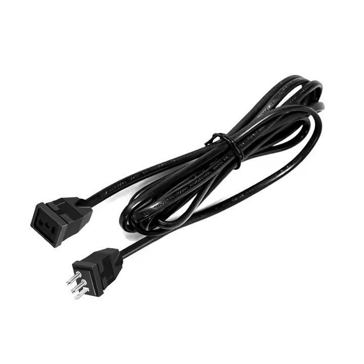 ETL UL817/CSA C22.2 SJT 3X14 a 10AWG 3 pin US Black Power Cord Extension Industrial US Extension Cords para iluminação