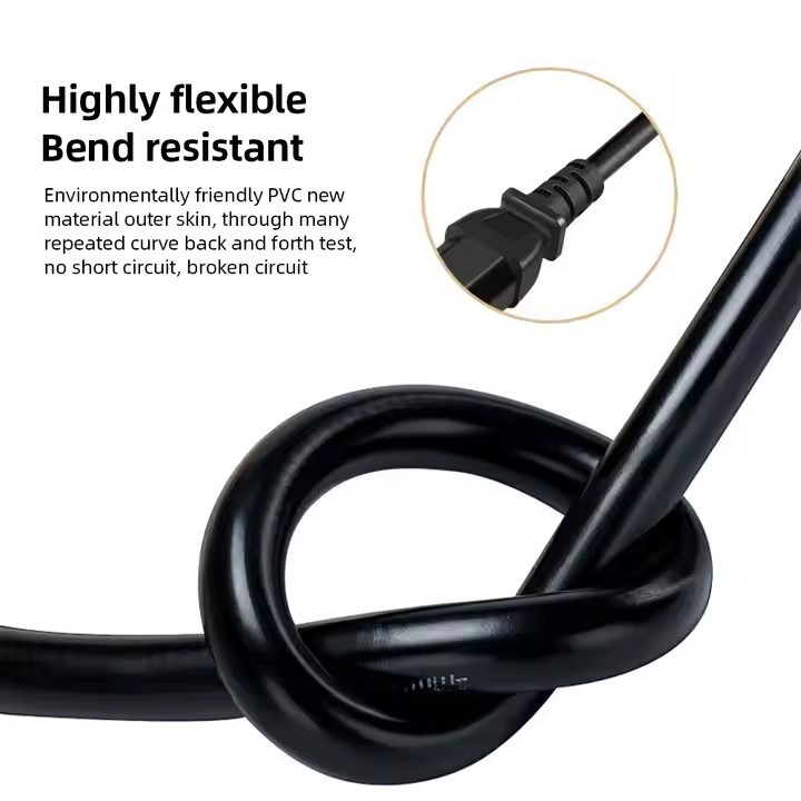 ETL UL817/CSA C22.2 SJT 3X14 a 10AWG 3 pin US Black Power Cord Extension Industrial US Extension Cords para iluminação