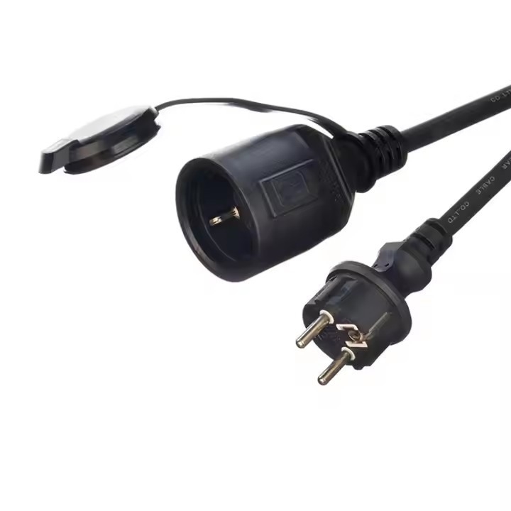 GS Homologação H07RN-F 3X1,5 3m Preto Corda de energia Eu de alta qualidade
