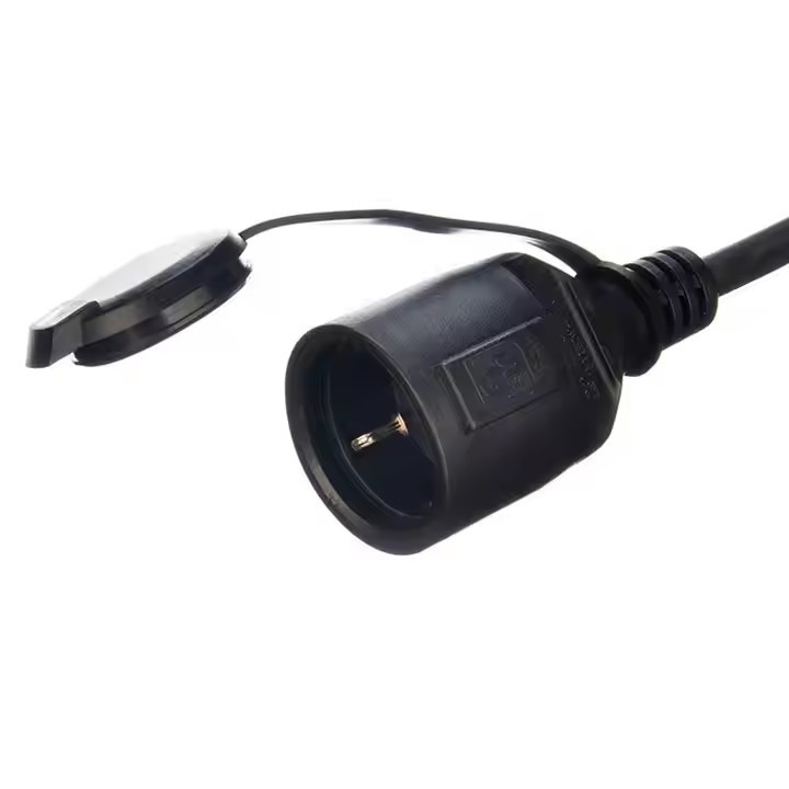 GS Homologação H07RN-F 3X1,5 3m Preto Corda de energia Eu de alta qualidade