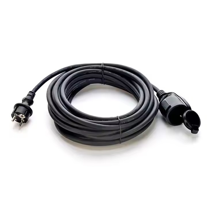 GS Homologação H07RN-F 3X1,5 3m Preto Corda de energia Eu de alta qualidade