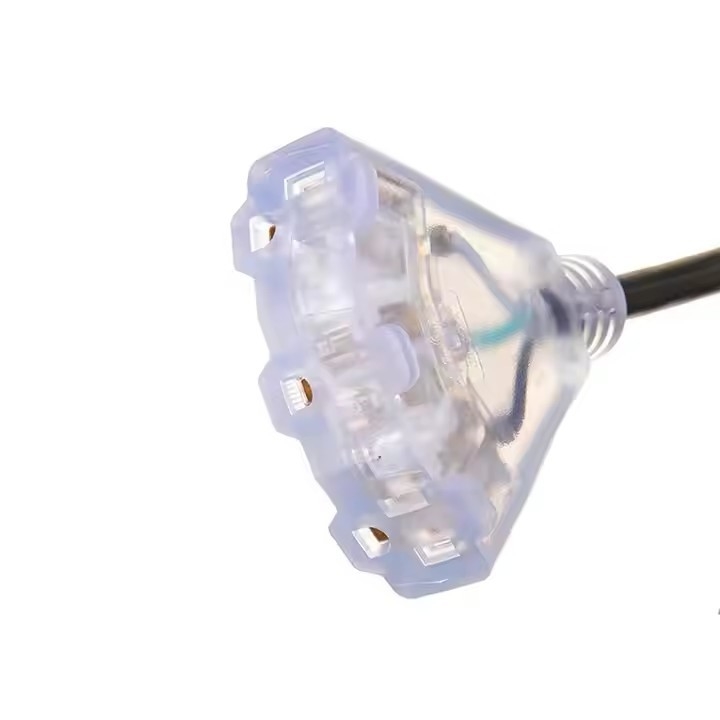 ETL aprovação de serviço pesado US 3-Prong 10 Ft Long 12 Gauge cabos de extensão 50 pés 2 Prong cabo leve