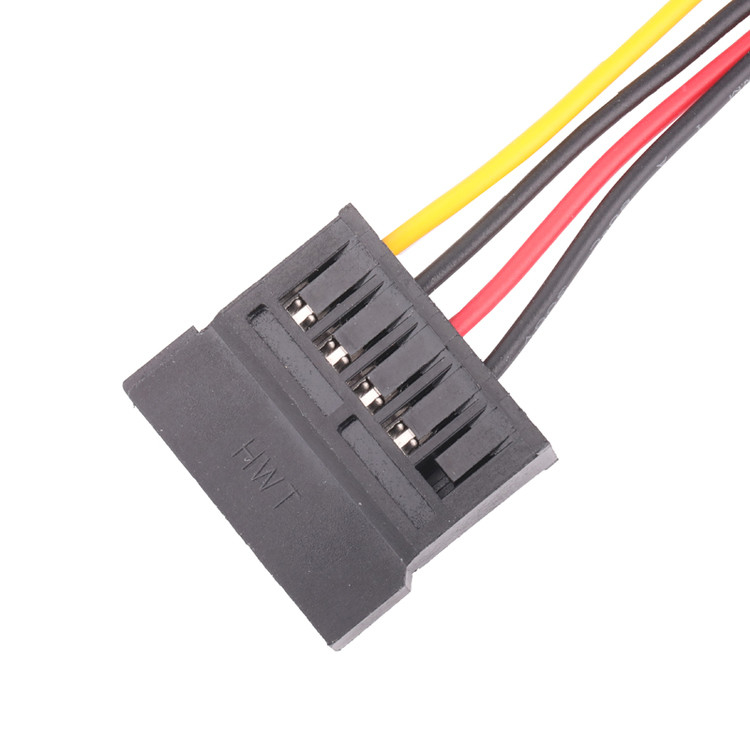 SATA Custom Cable Assembly E320444 UL1007 Transição de C01-15CF41000A para C01-H-157F100A