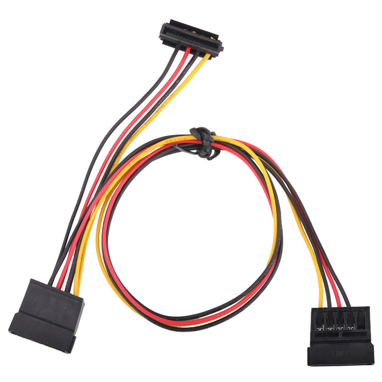 SATA Custom Cable Assembly E320444 UL1007 Transição de C01-15CF41000A para C01-H-157F100A