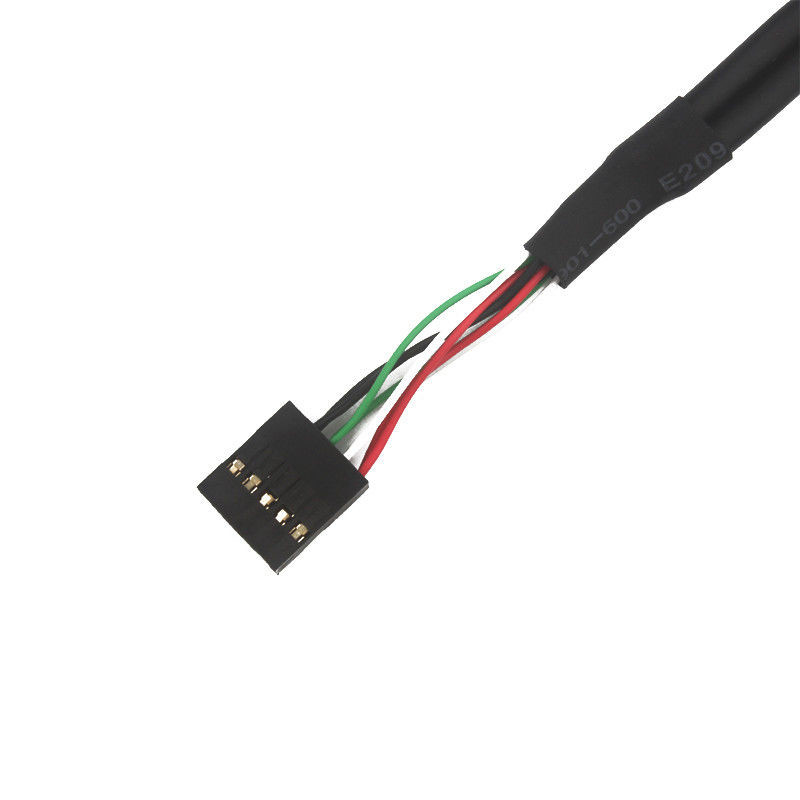 2.54mm Dual USB industrial cablagem Bb para Sbc 10 POS MOLEX 22552101 cabo