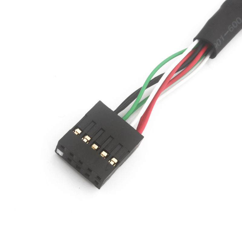 2.54mm Dual USB industrial cablagem Bb para Sbc 10 POS MOLEX 22552101 cabo