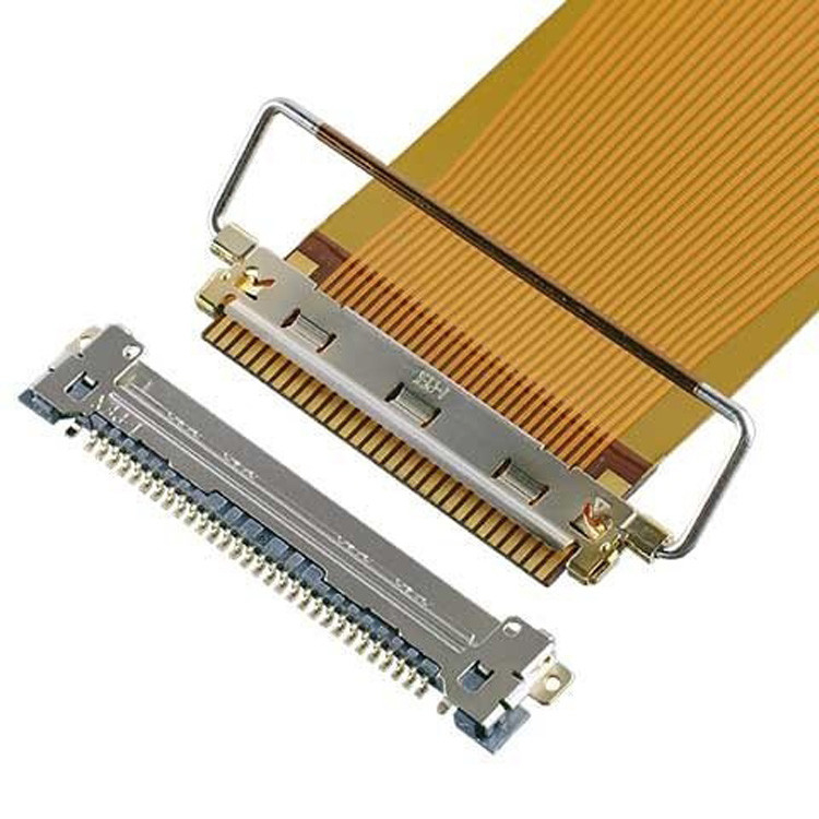 Conexão de Display de Cristal Líquido Ipex Lvds Cable CABLINE-VSF 20645-040T-01 40P 0,5 mm Pitch