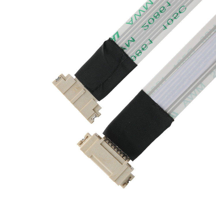 OEM/ODM ROHS FFP/FPC 6Pin Branco IS100-L08T-C46-C Para HS100-L08N-N62 Preto Pitch 1.0mm