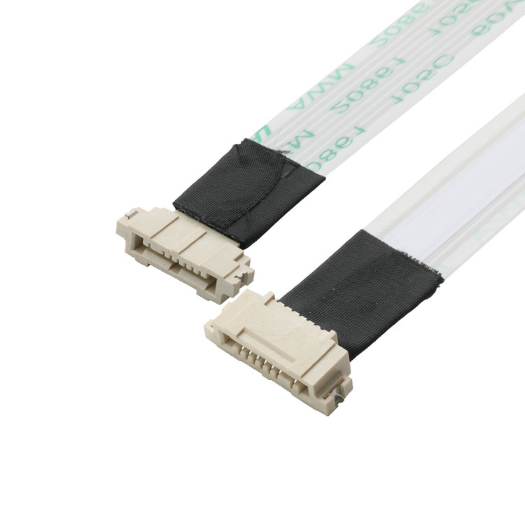OEM/ODM ROHS FFP/FPC 6Pin Branco IS100-L08T-C46-C Para HS100-L08N-N62 Preto Pitch 1.0mm
