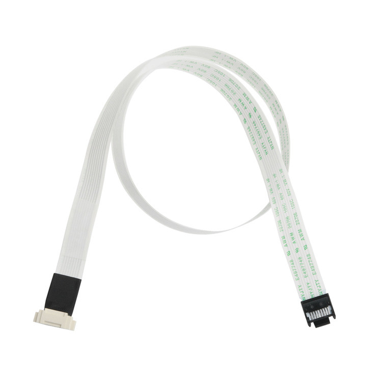 FFC/FPC IS100-L08T-C46-C Negro para HS100-L08N-N62 Negro LED CABLO DE EXTENSÃO FFC