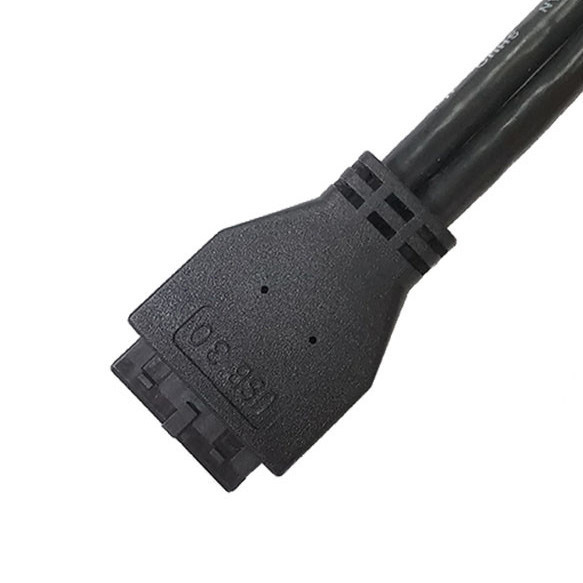 Indústria Cablagem Harness USB 3.0 Painel Monte A X2 A 20 Pin Header Motherboard Personalizado