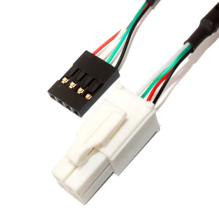 conector feito sob encomenda da série 70066 de Wiyh SL do chicote de fios do fio de Molex 50579404 do passo de 2.54mm